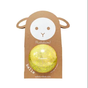 Ratatam! 10cm Sheep Yellow Glitter Ball