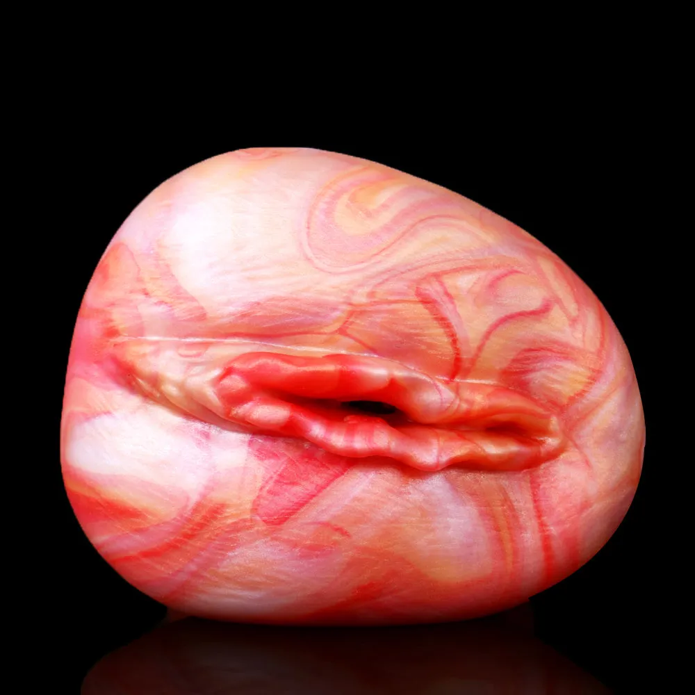 Realistic Blood-hued Pocket Pussy - Lifelike Vagina Penis Masturbation Cup Sex Toy for Men