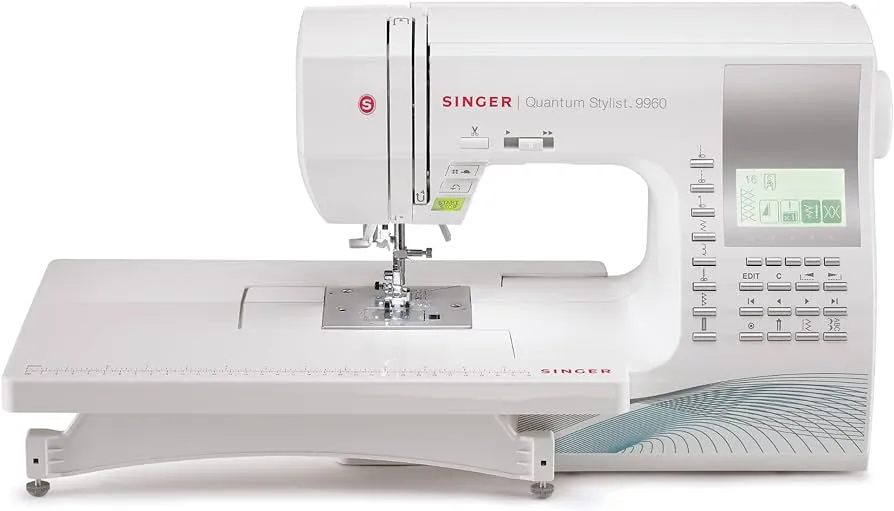 Singer Quantum Stylist 9960 Sewing Machine with Auto thread cutter - Preorder for January delivery