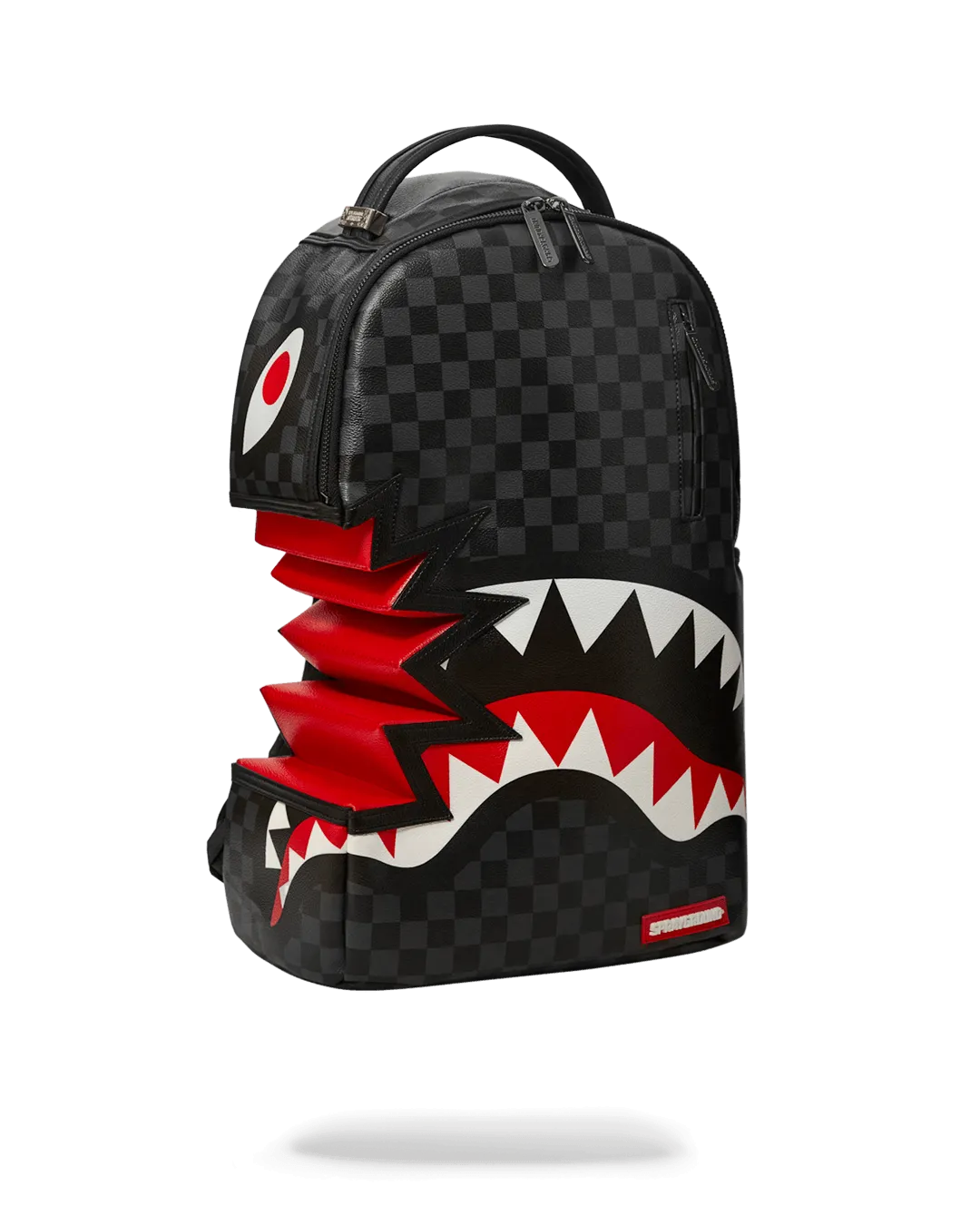 Sprayground Backpack SHARK BITE SHARKS IN PARIS GRAY BACKPACK (DLXV) Black