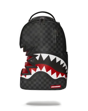 Sprayground Backpack SHARK BITE SHARKS IN PARIS GRAY BACKPACK (DLXV) Black