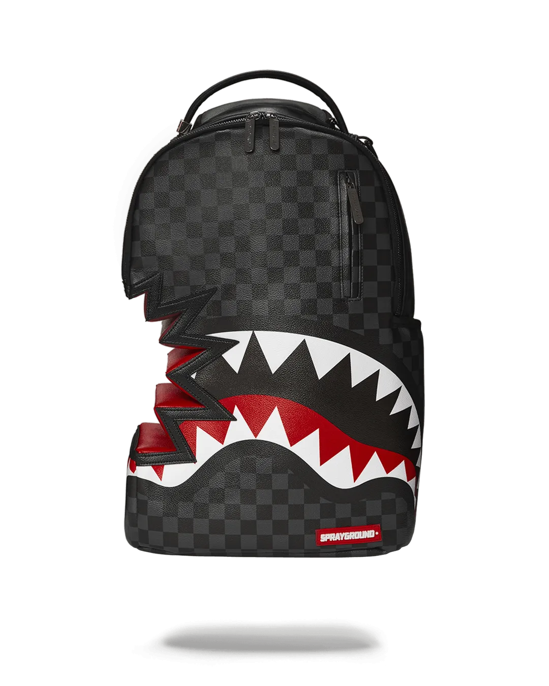 Sprayground Backpack SHARK BITE SHARKS IN PARIS GRAY BACKPACK (DLXV) Black