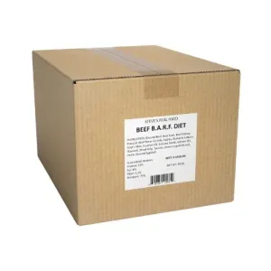 Steves Beef Patties Bulk BARF 20 Lb.