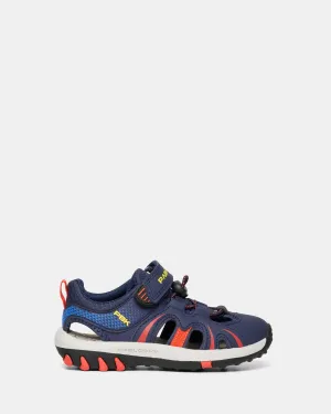 Surf Cage Sandal 9737 Youth Navy/Red