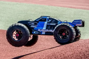 Team Corally Kagama Blue 1/8 Scale 4WD Monster Truck - Rolling Chassis