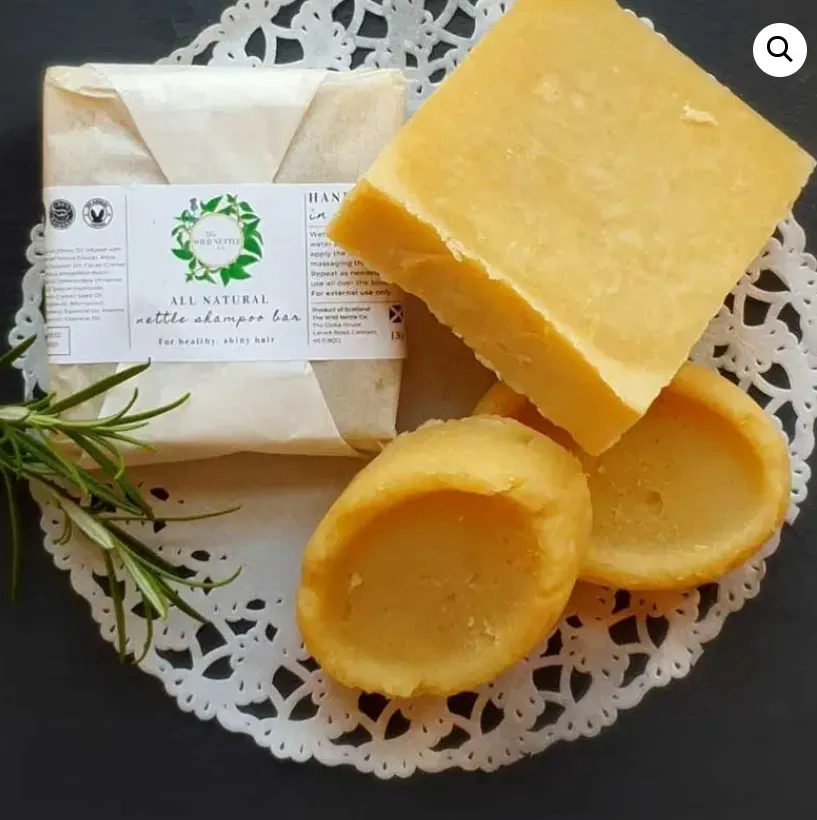 The Wild Nettle Co Nettle Natural Shampoo Bar 130g