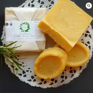 The Wild Nettle Co Nettle Natural Shampoo Bar 130g