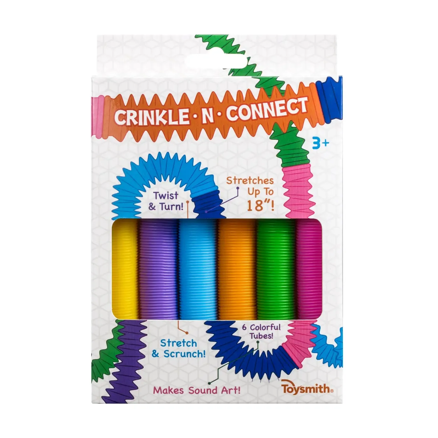 Toysmith Crinkle-N-Connect Tubes