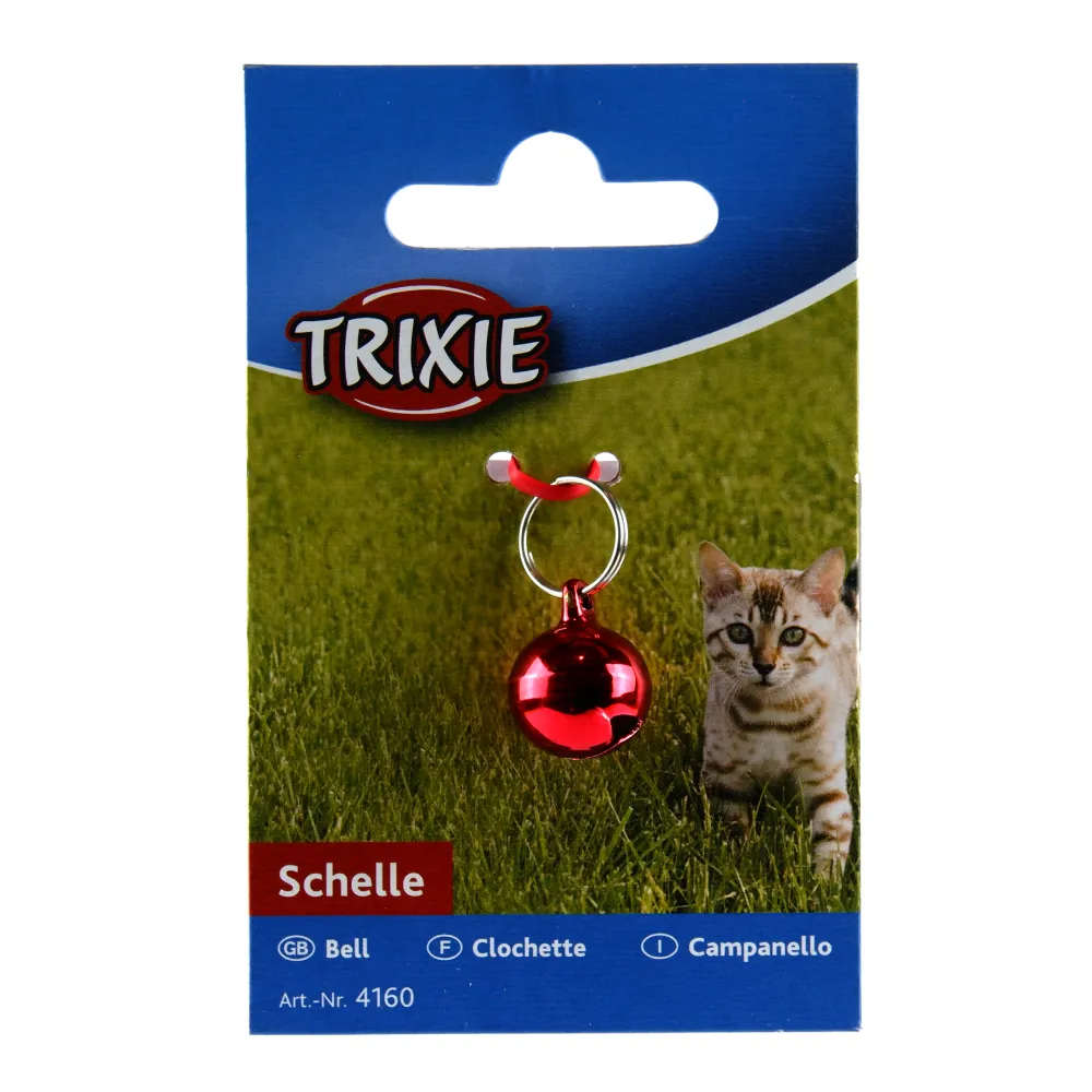 Trixie Metal Bell for Cats (Red)