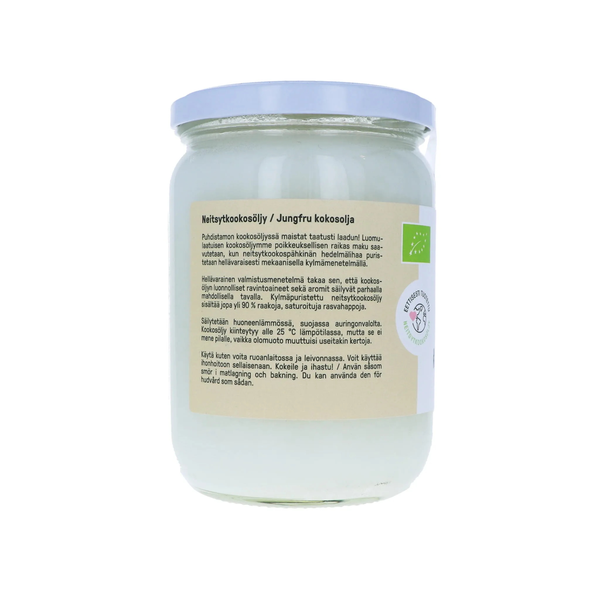 Virgin coconut oil, 500 ml