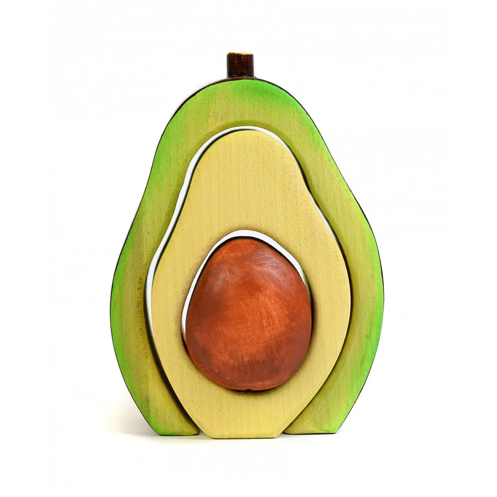 Wooden Avocado Stacker