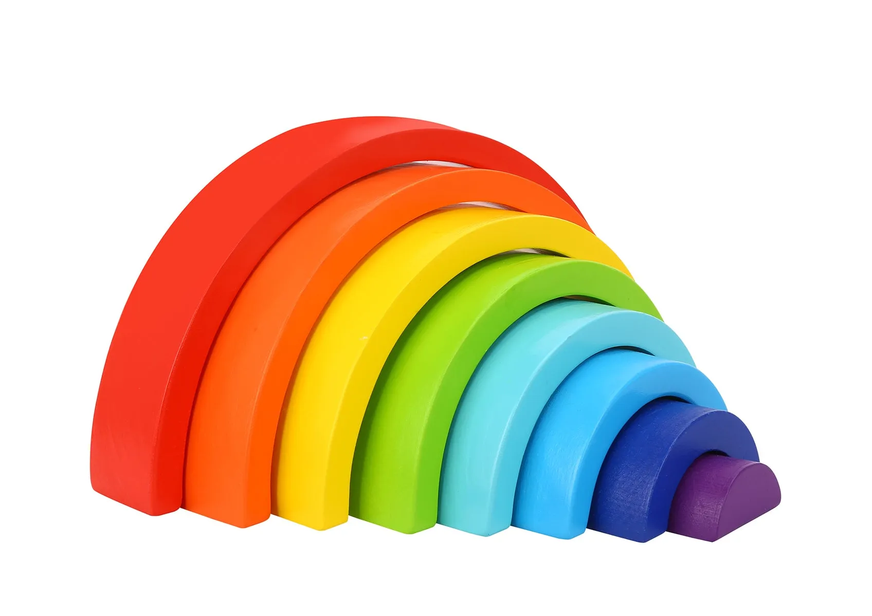 Wooden Rainbow Stacker