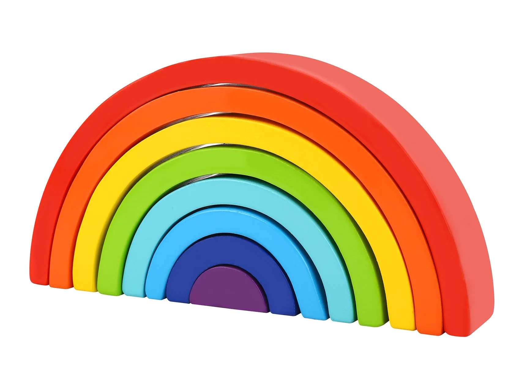 Wooden Rainbow Stacker