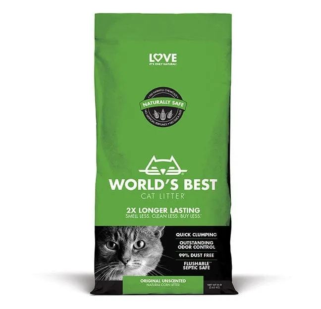 World's Best Cat Litter Clumping Formula Cat Litter