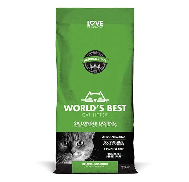 World's Best Cat Litter Clumping Formula Cat Litter