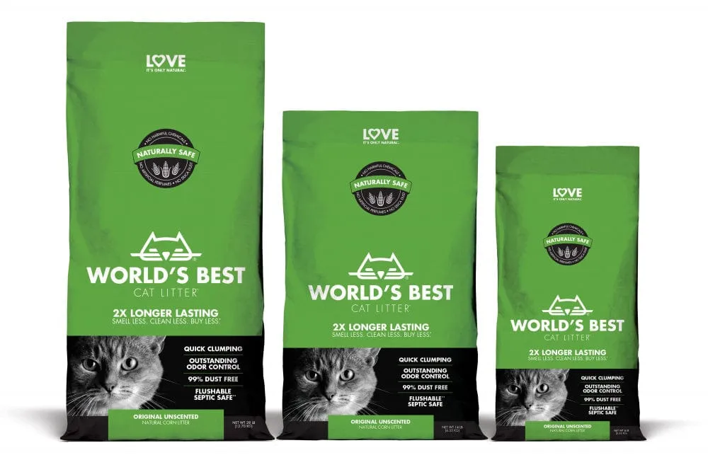 World's Best Cat Litter Clumping Formula Cat Litter