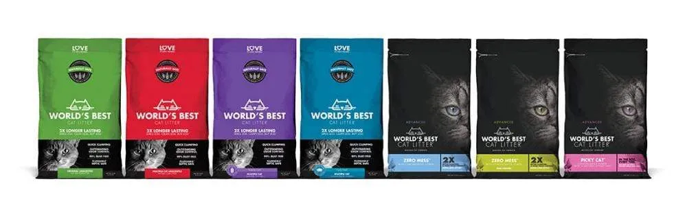 World’s Best Cat Litter Clumping Formula Cat Litter